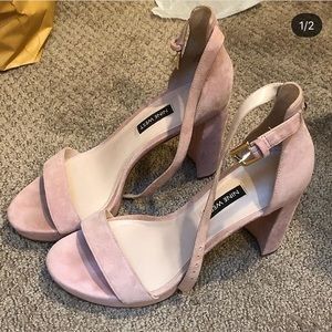 light pink heels